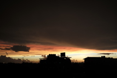 夕暮れ