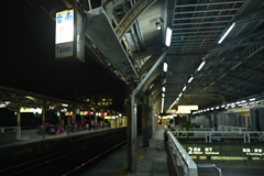 夜の台南駅