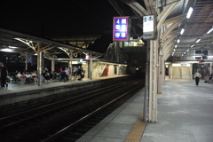 夜の台南駅