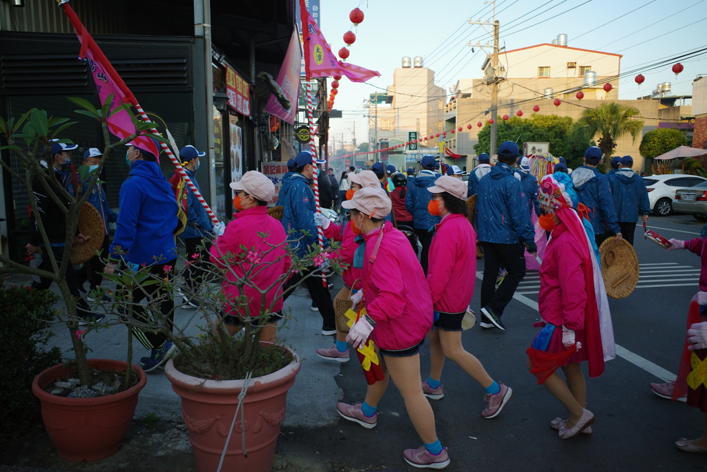 廟のお祭り