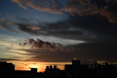 夕暮れ