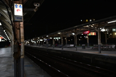 夜の台南駅