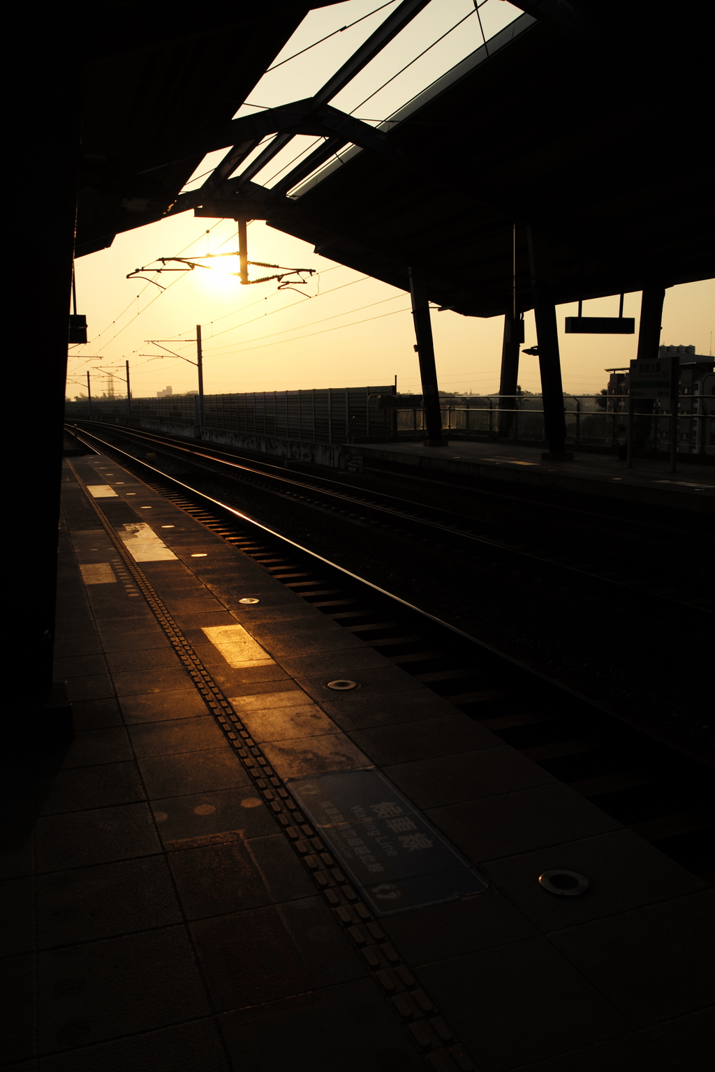 夕暮れ