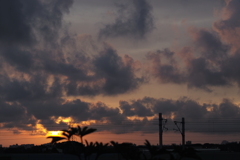 夕暮れ