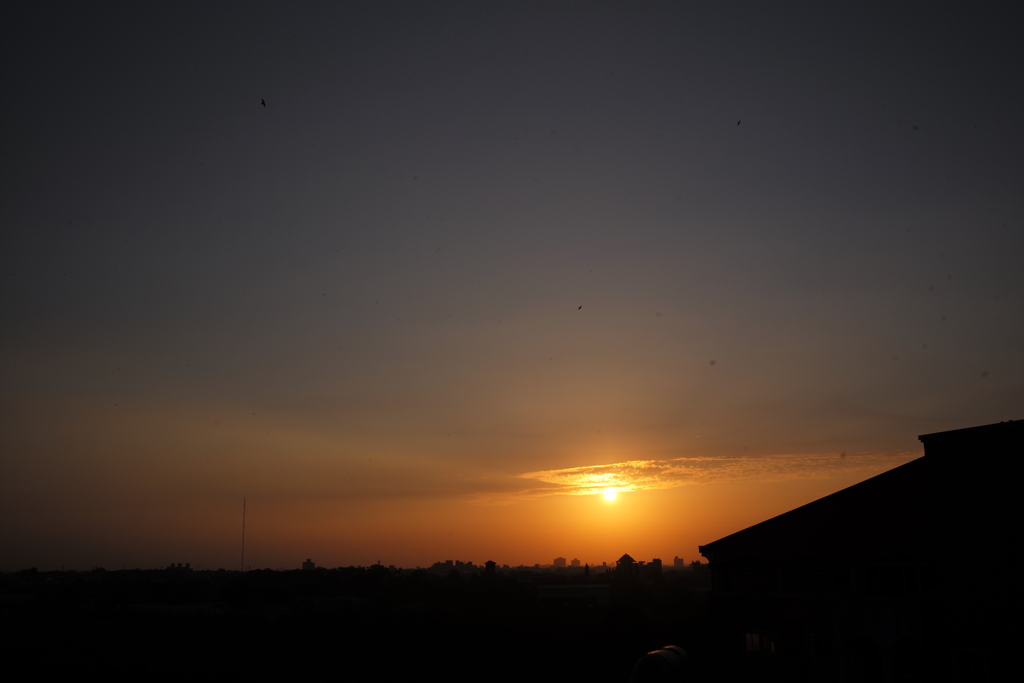 20170208の夕日その２