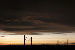 夕暮れ