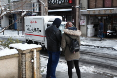 雪の京都