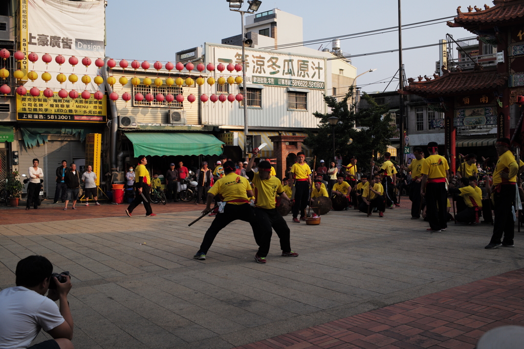 台湾台南善化廟のお祭り　３