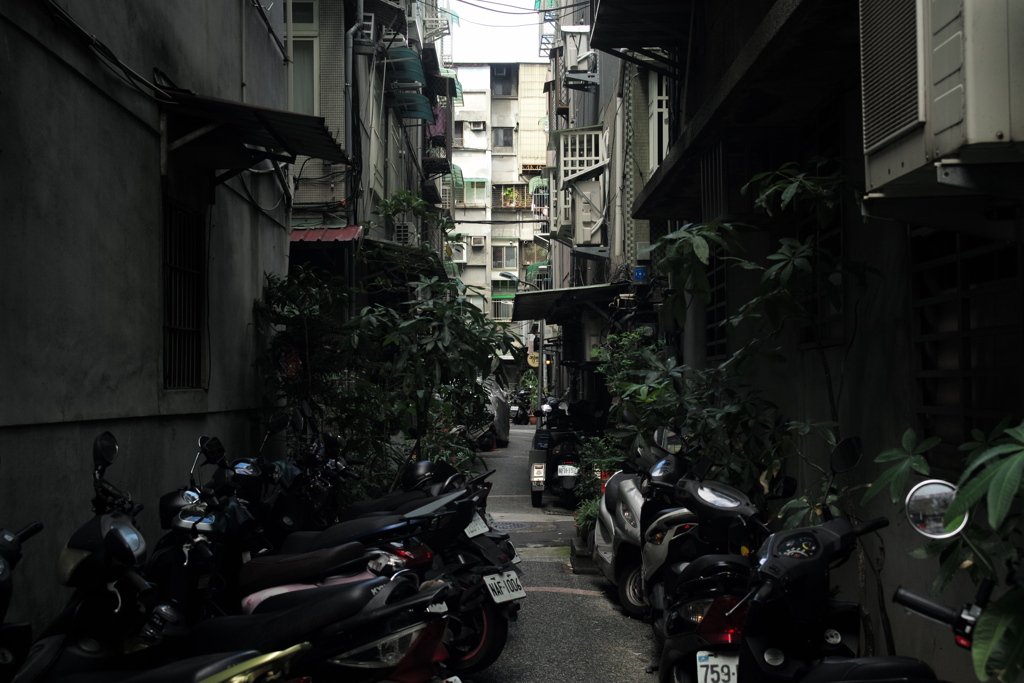 台北路地裏