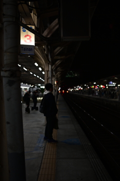 夜の台南駅