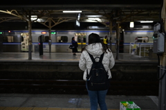 夜の台南駅
