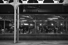 夜の台南駅