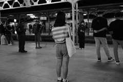 夜の台南駅