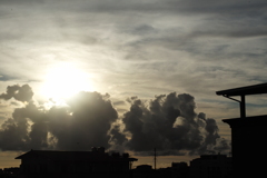 夕暮れ