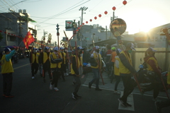 廟のお祭り