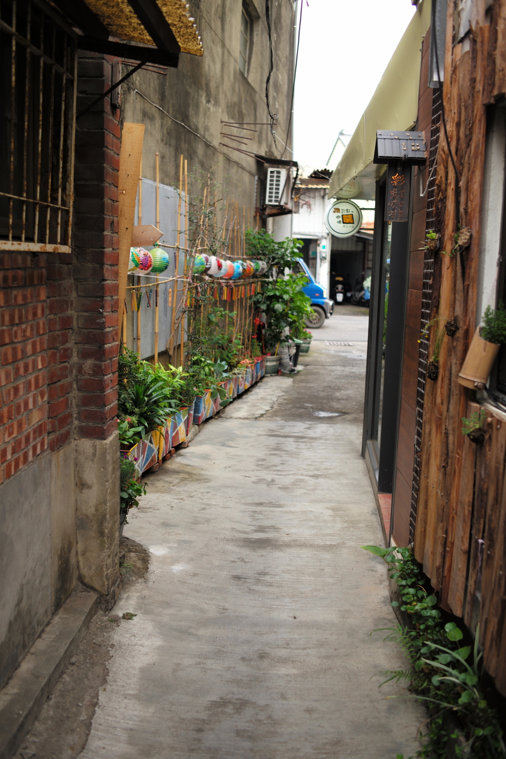 台湾　台南　麻豆路地裏01