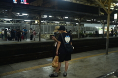 夜の台南駅