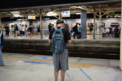 夜の台南駅