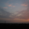 今日の夕日その３