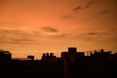 夕暮れ
