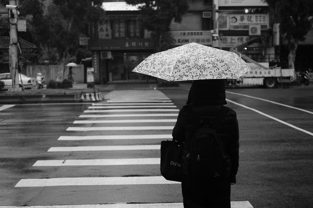 雨の台北