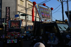 廟のお祭り