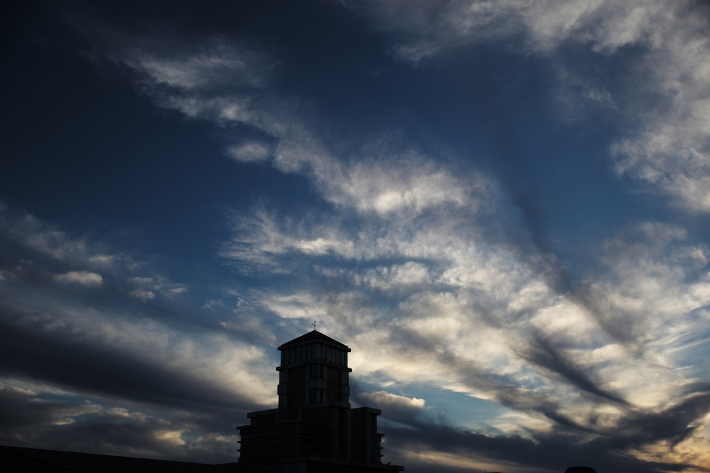 2017年6月21日の夕景