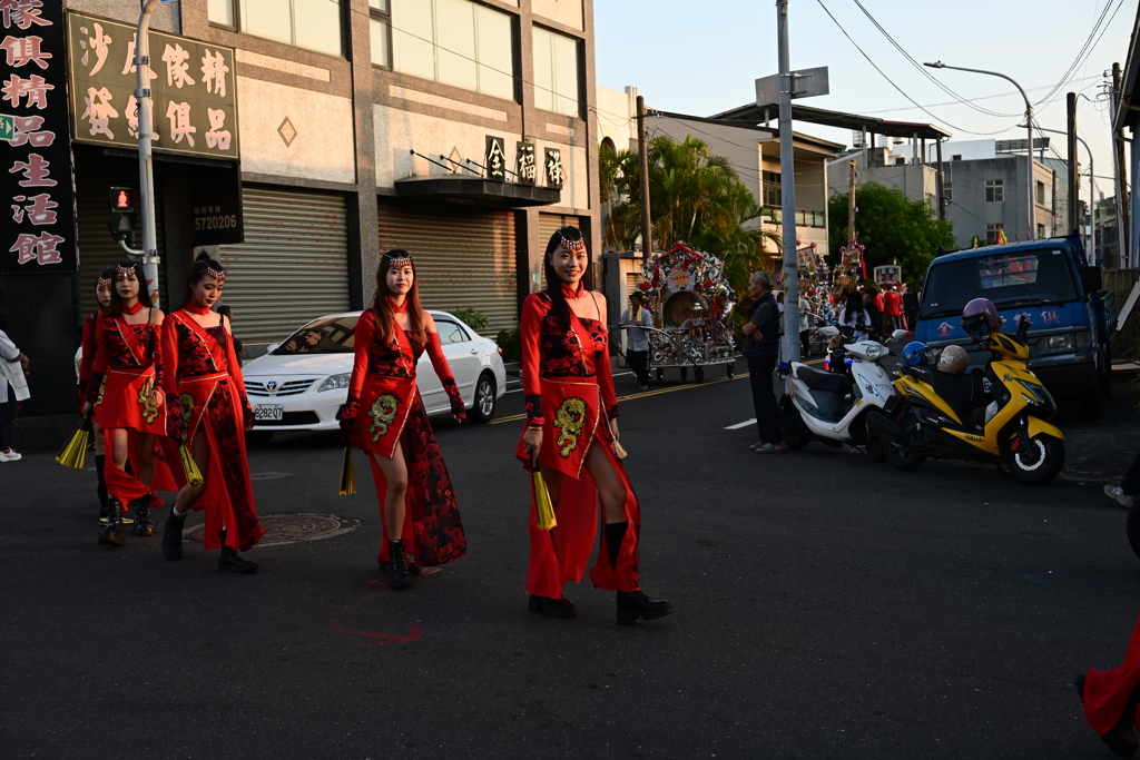 廟のお祭り