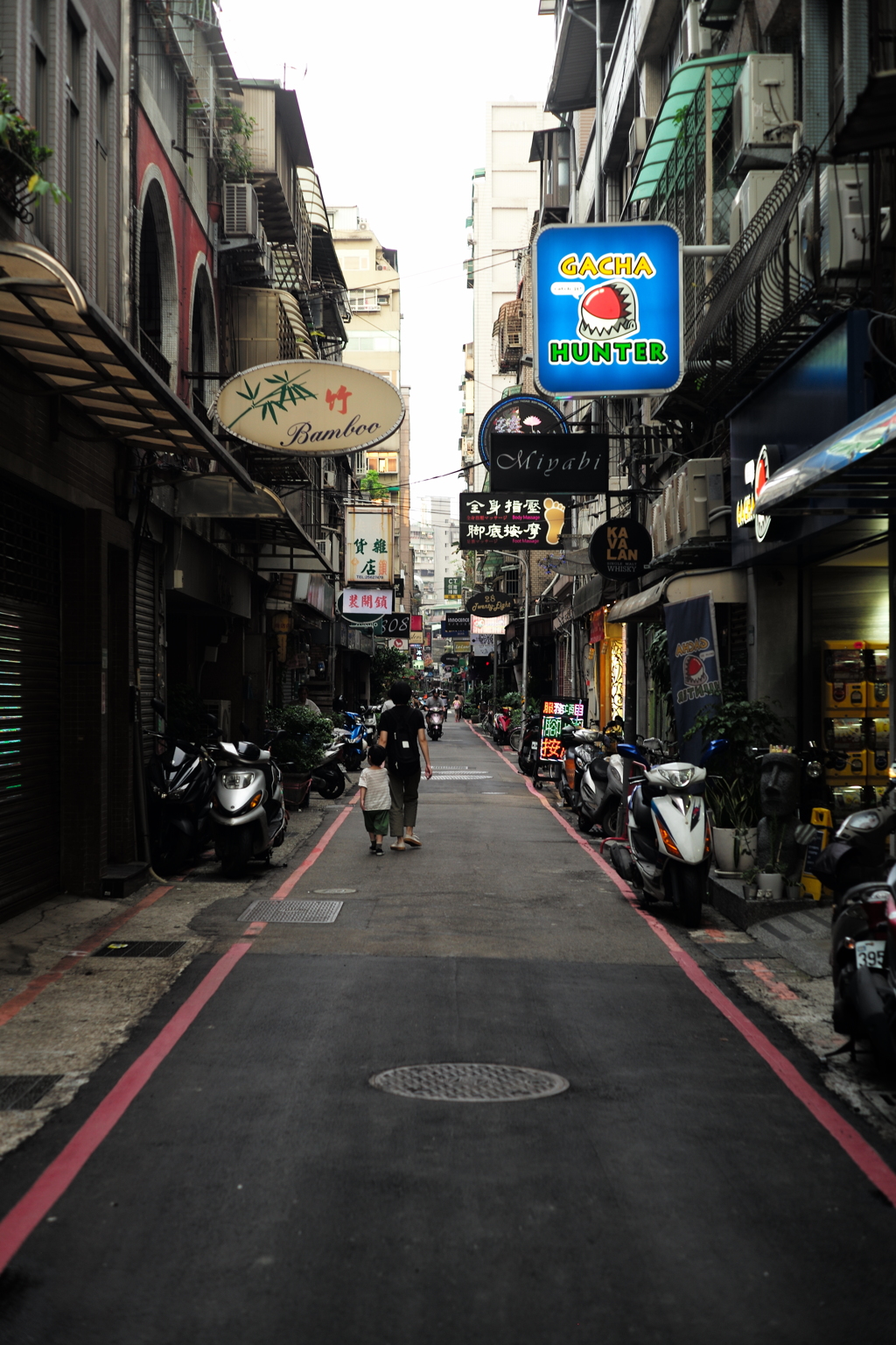 台北路地裏