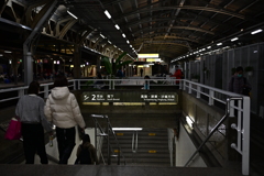 夜の台南駅