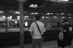 夜の台南駅