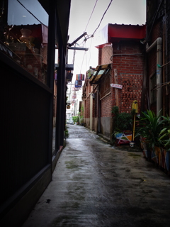 台湾　台南　麻豆　路地裏