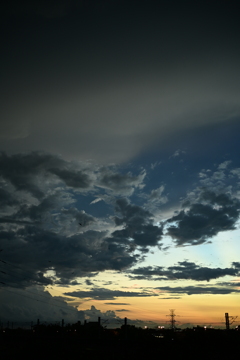 夕暮れ