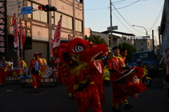 廟のお祭り