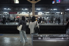夜の台南駅