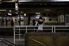 夜の台南駅