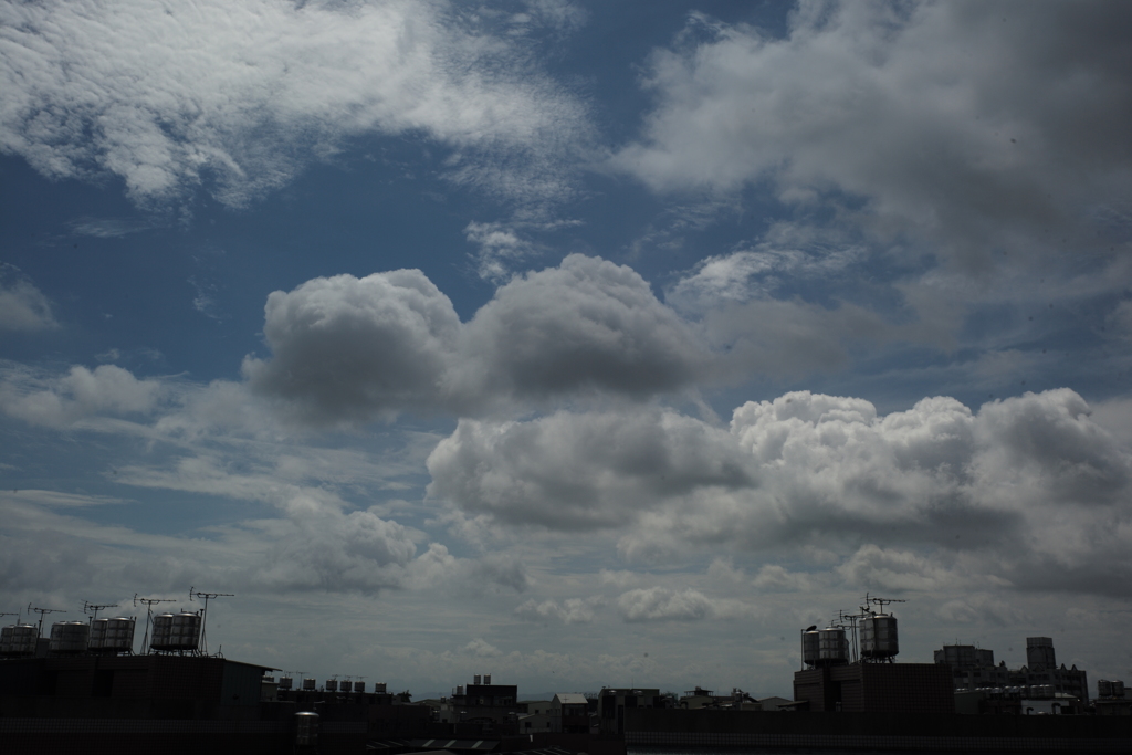 梅雨の晴れ間