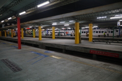夜の彰化駅