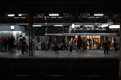 夜の台南駅