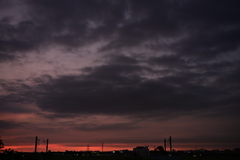 夕暮れ