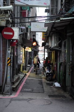 台湾　台北　路地裏