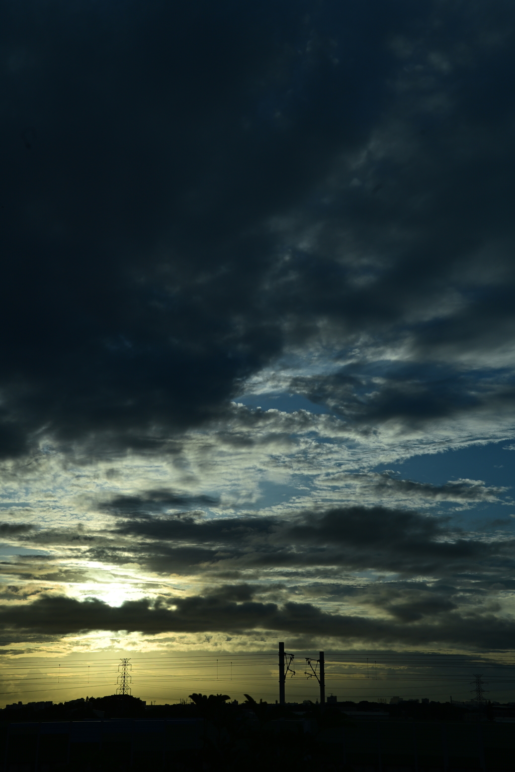 夕暮れ