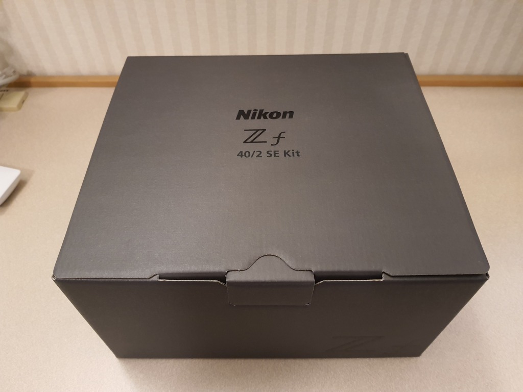 Nikon　ZF開封の儀01