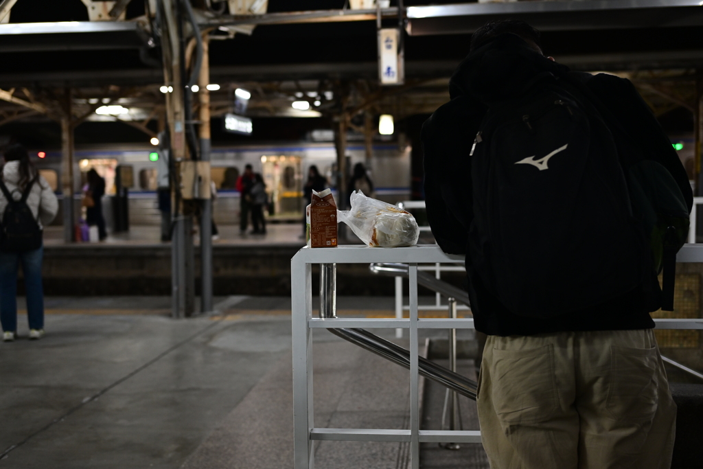 夜の台南駅