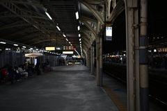 夜の台南駅