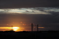 夕暮れ