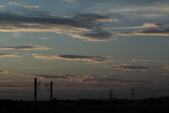 夕暮れ