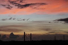 夕暮れ 夕暮れ