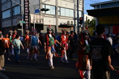 廟のお祭り