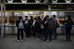夜の台南駅